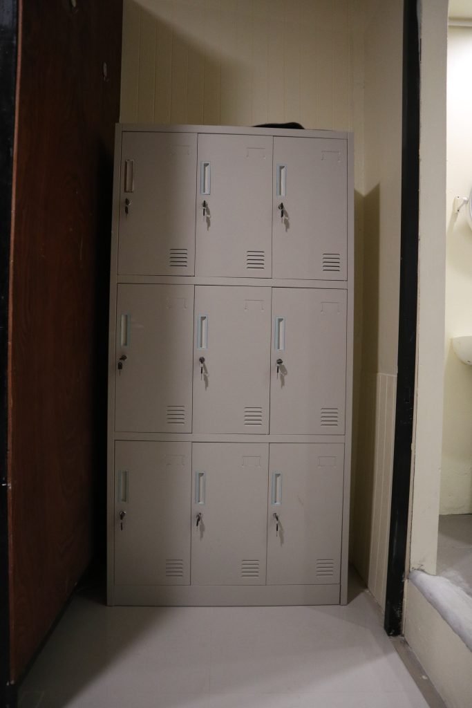 A hostel locker in Koh Samet