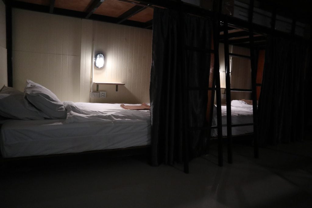 Cosy Hostel bunk on Koh Samet