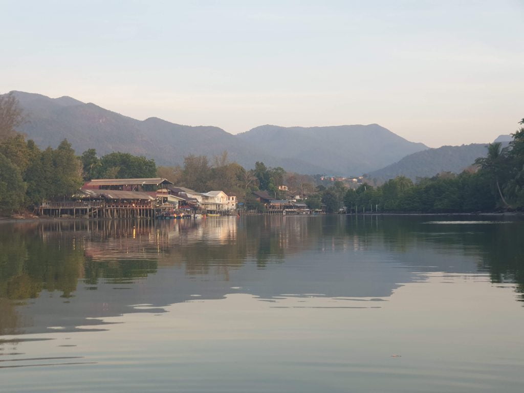 Waterway on Koh Chang - an island a short drive from Koh Samet