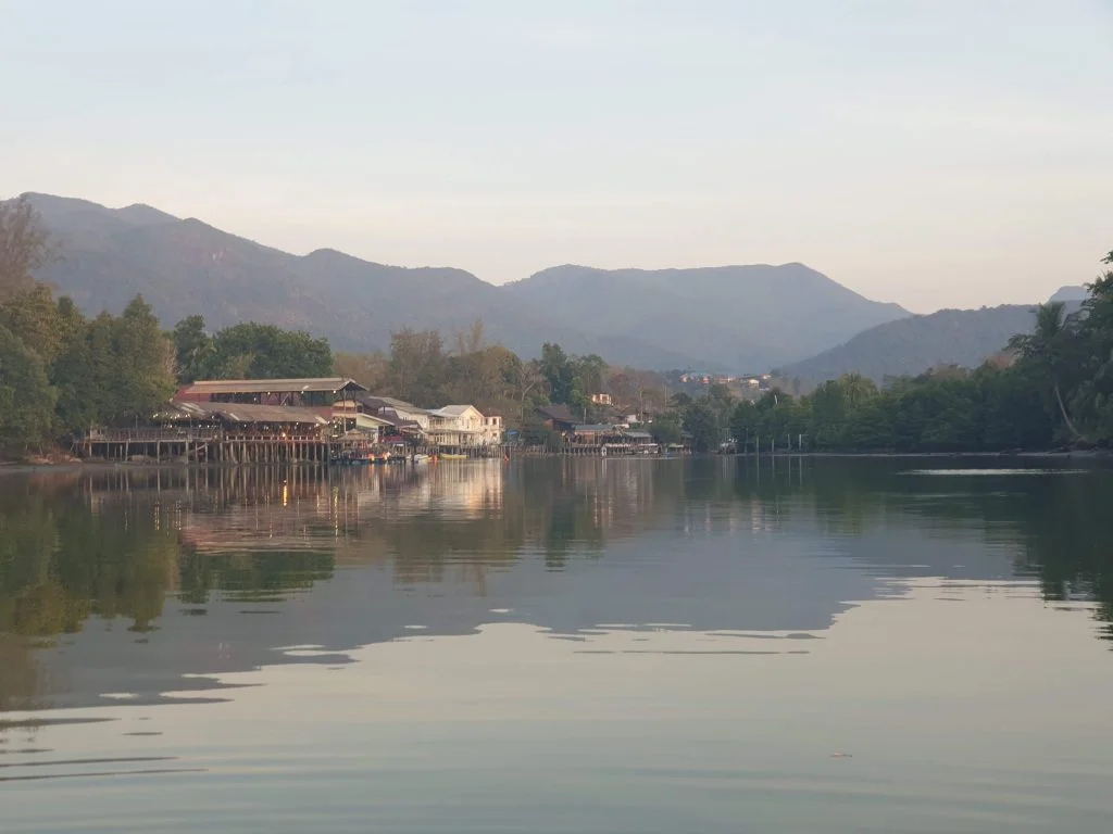 Waterway on Koh Chang Waterway on Koh Chang - an island a short drive from Koh Samet
