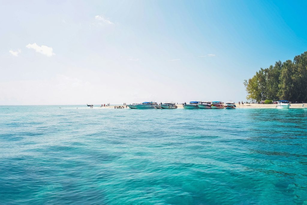 Looking out over the sea in Koh Kood