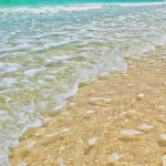 Image of the waves lapping the shore at Koh Samet