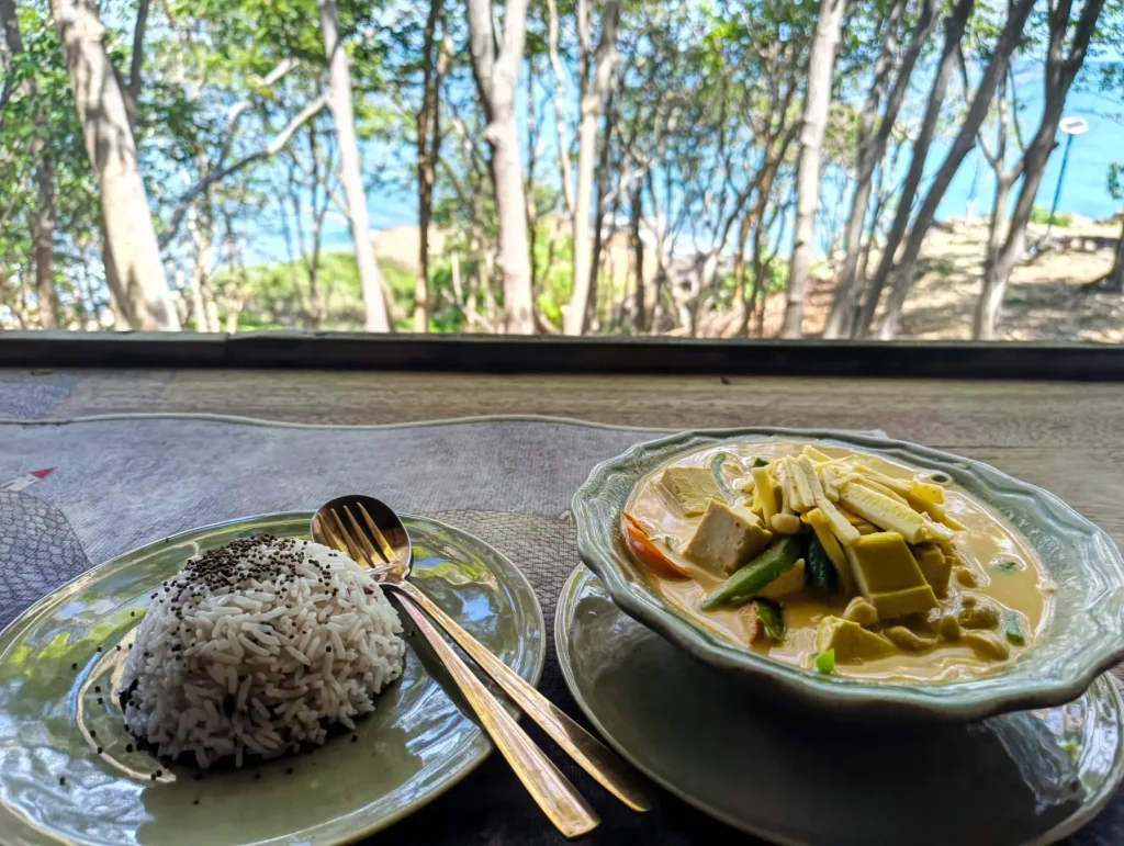 Vegan food at Noina - Koh Samet