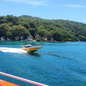 A view of Koh Samet as you approach the pier