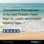A 5 star review for The Cocoon Hostel - Koh Samet. "Exceptional. This was one of the best hostels I have been to."