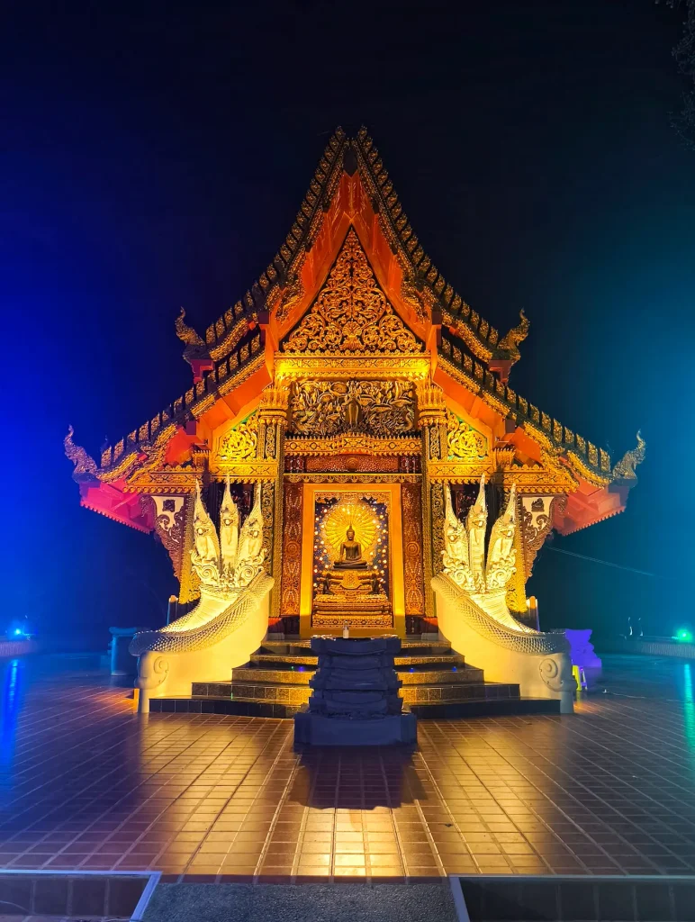 Temple on Koh Samet Temple on Koh Samet