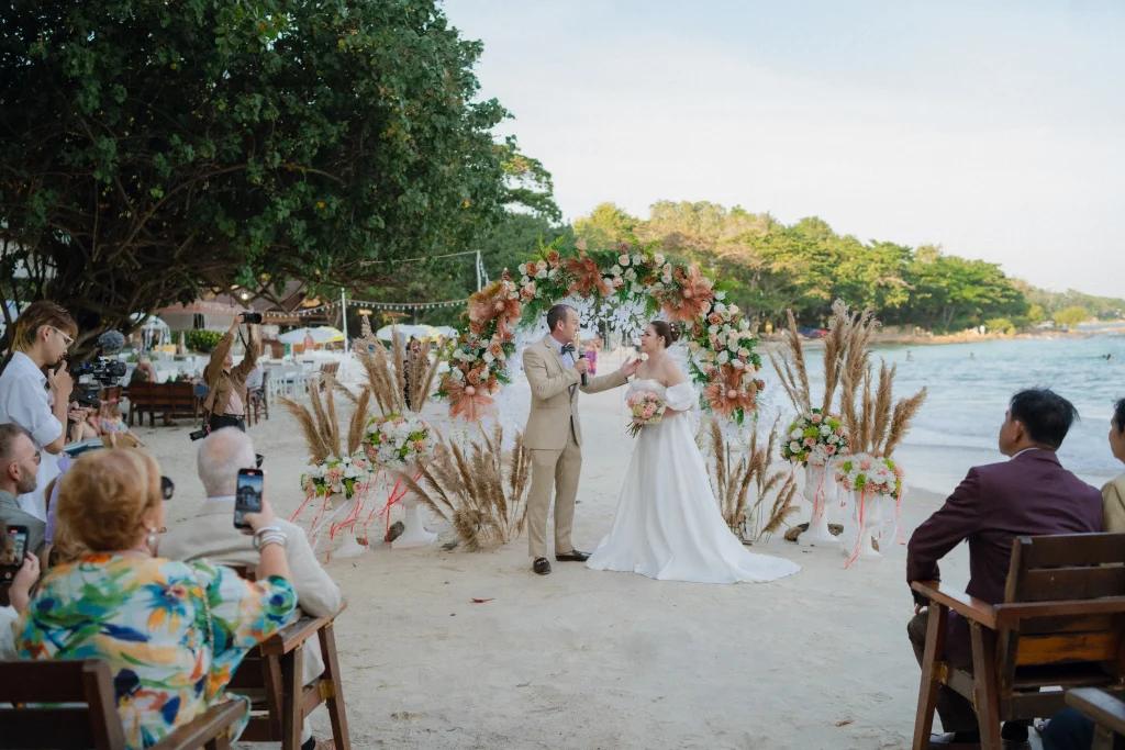 Nick and May's wedding on Tub Tim Beach - Koh Samet